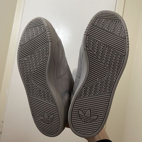 RARE!! ADIDAS gray suede sherpa lined slip on Extaboot size US 8 - Picture 12 of 12